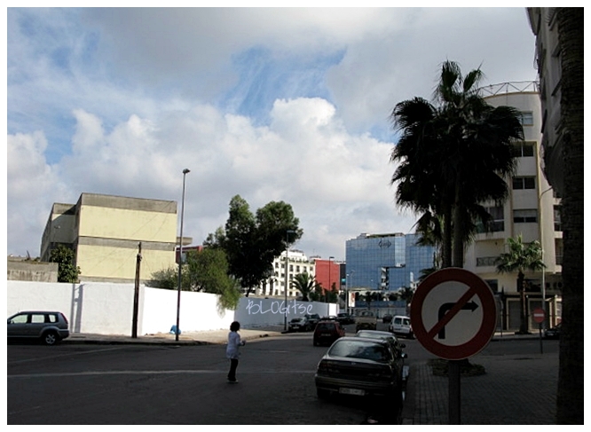 city center Casablanca, Morocco