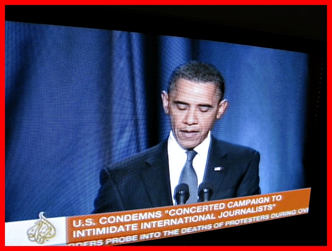 Obama speaks about situation in Egypt 3.2.2011