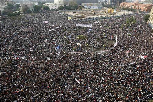 Tahrir Square Cairo by reuters