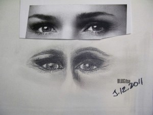 eyes drawn by BLOGitse