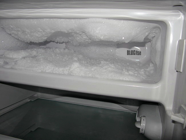 freezer before melting it by BLOGitse