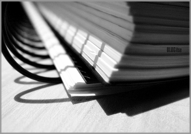 notebook shadow by BLOGitse