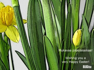 mukavaa pääsiäistä happy easter by BLOGitse