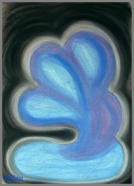 abstract pastel painting by BLOGitse