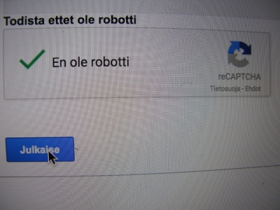 I'm not a robot by BLOGitse
