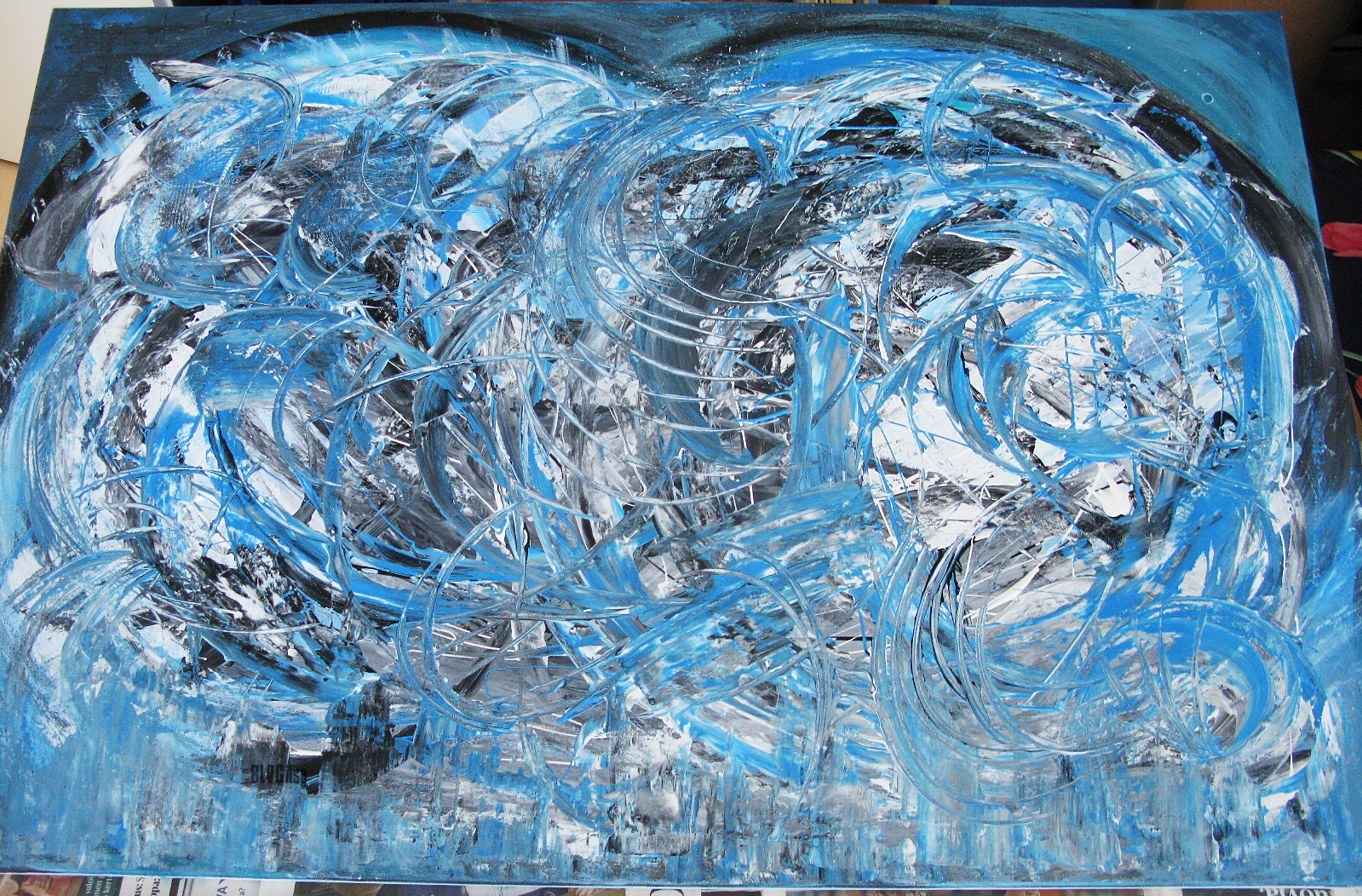 abstract acrylic play by BLOGitse